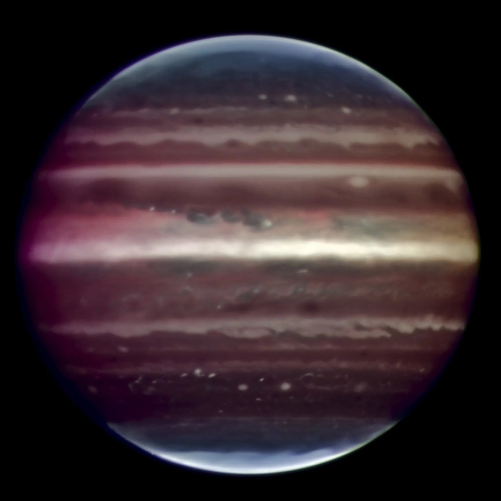 Infrared Image of Jupiter